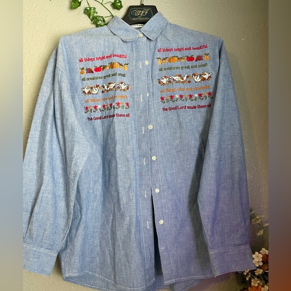 MAGGIE & Max Button Down Shirt - Picture 1 of 3